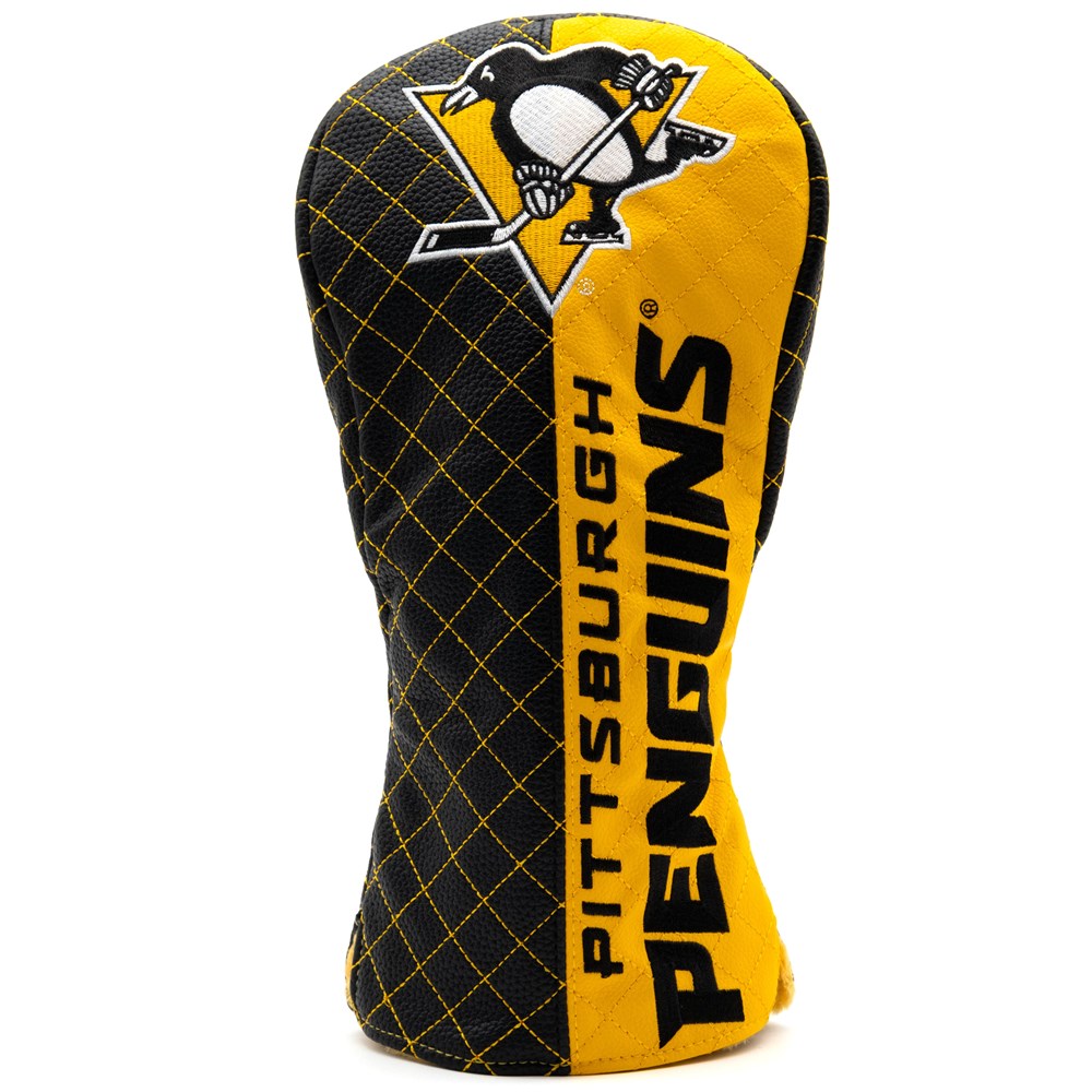 Pittsburgh Penguins Quilted Driver Cover - Split
