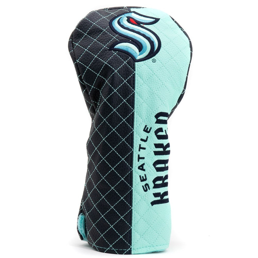 Seattle Kraken Quilted Driver Cover - Split