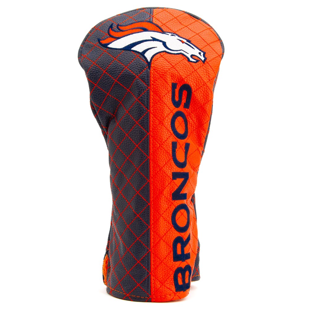 Denver Broncos Quilted Driver Cover - Split