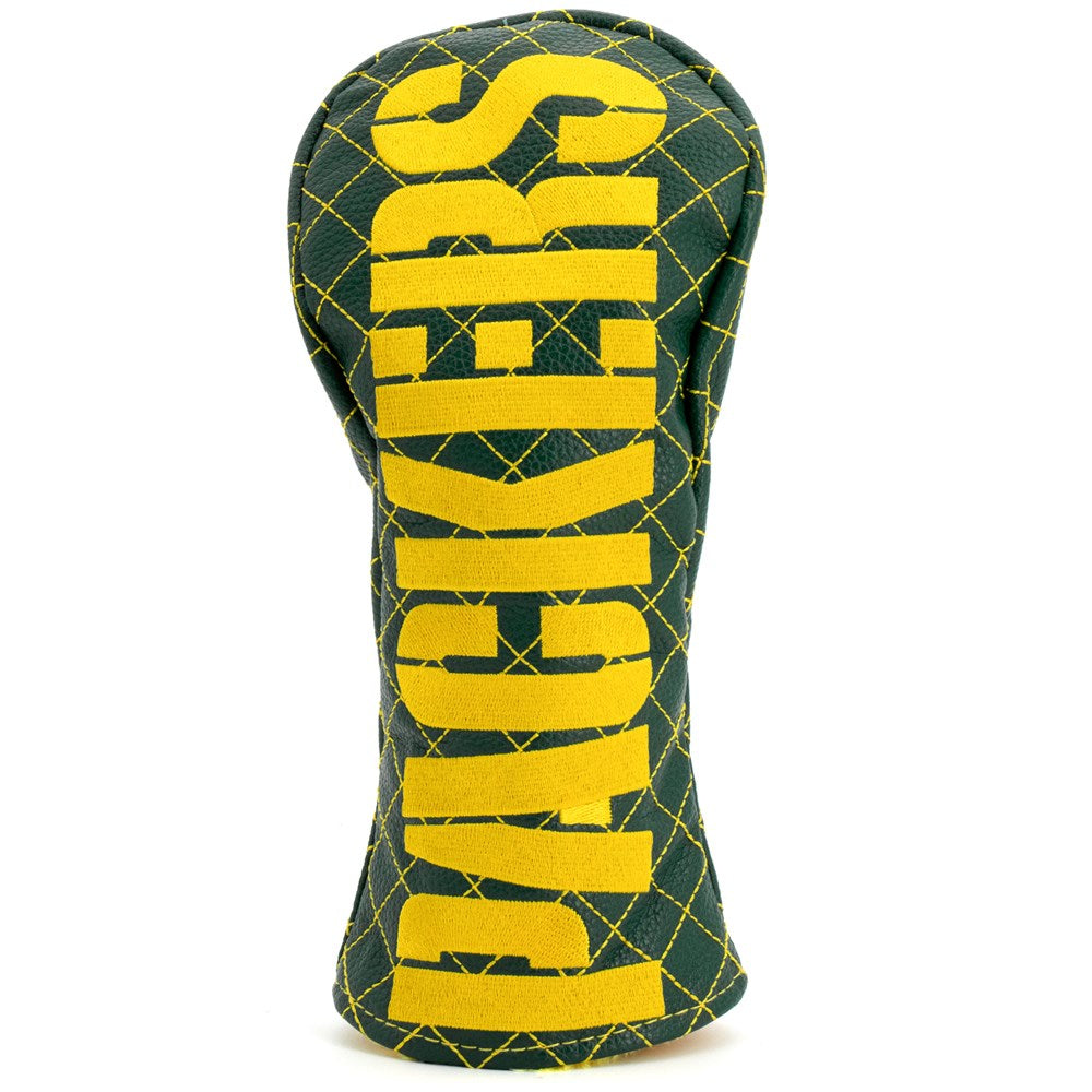 Green Bay Packers Quilted Fairway Cover - Solid