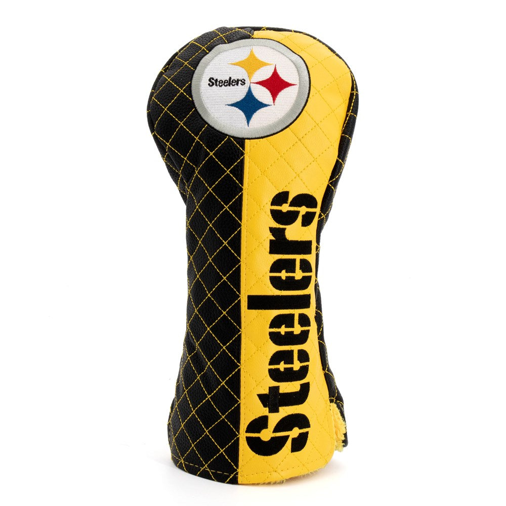 Pittsburgh Steelers Quilted Driver Cover - Split