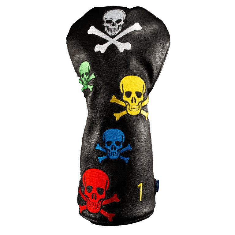 Color Skull Driver Cover
