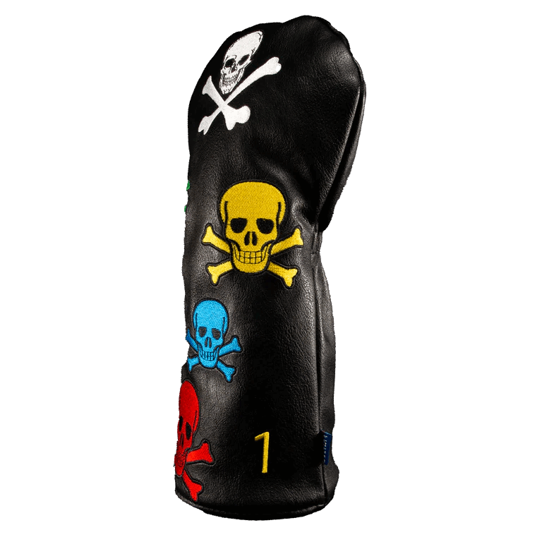 Color Skull Driver Cover