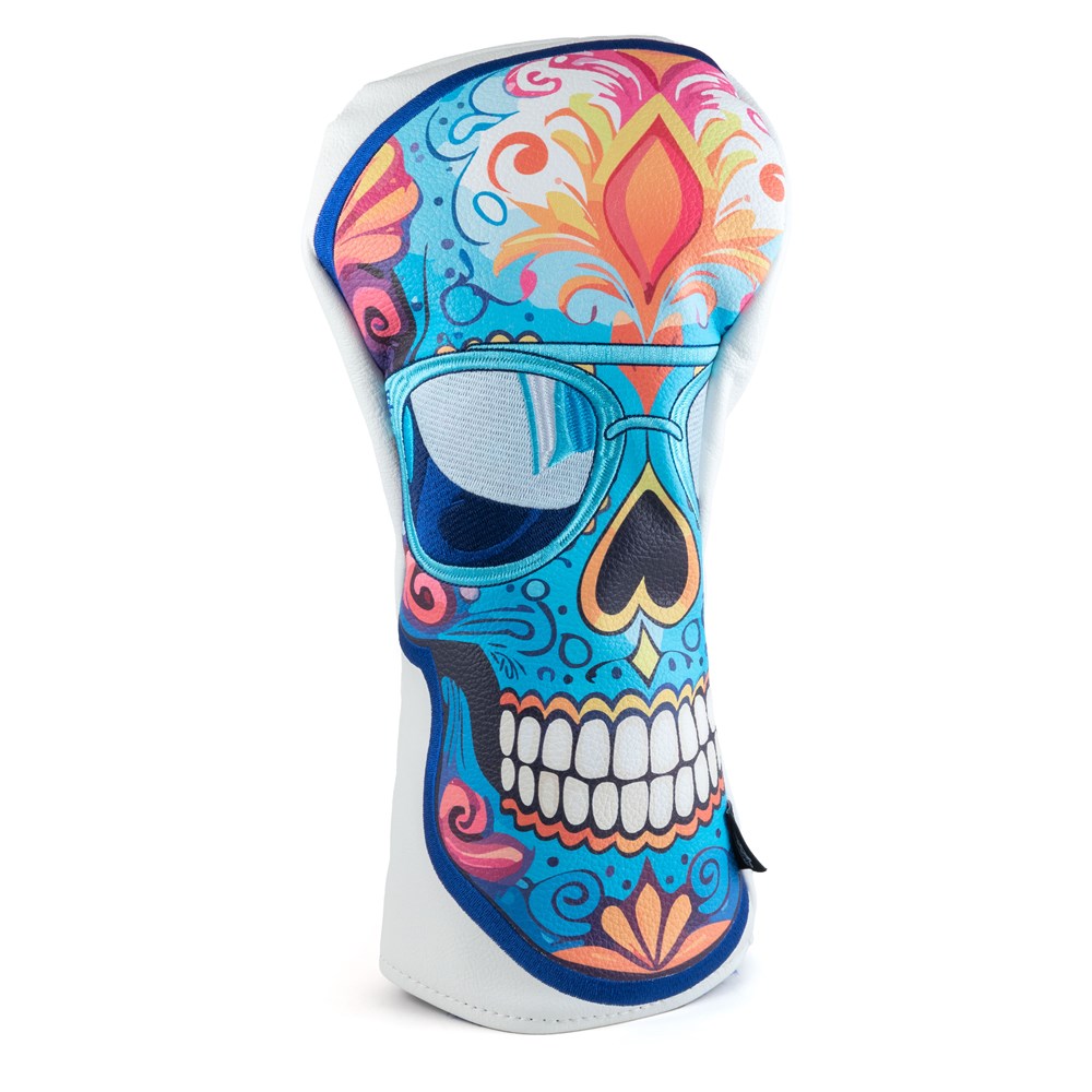 Sugar Skull Sunnies Driver Cover