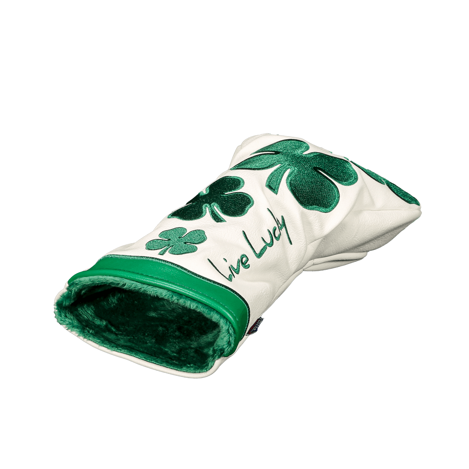 Black Clover Green/White Driver Cover