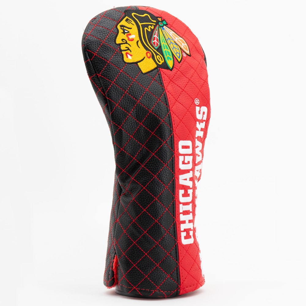 Chicago Blackhawks Quilted Driver Cover - Split