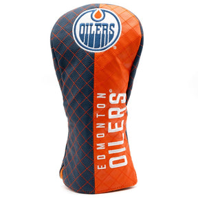 Edmonton Oilers Quilted Driver Cover - Split
