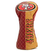 San Francisco 49ers Quilted Driver Cover - Split