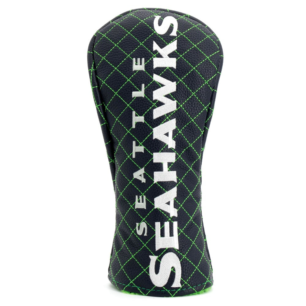 Seattle Seahawks Quilted Fairway Cover - Solid