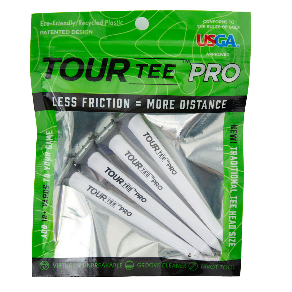 Tour Tee PRO White Pack x3