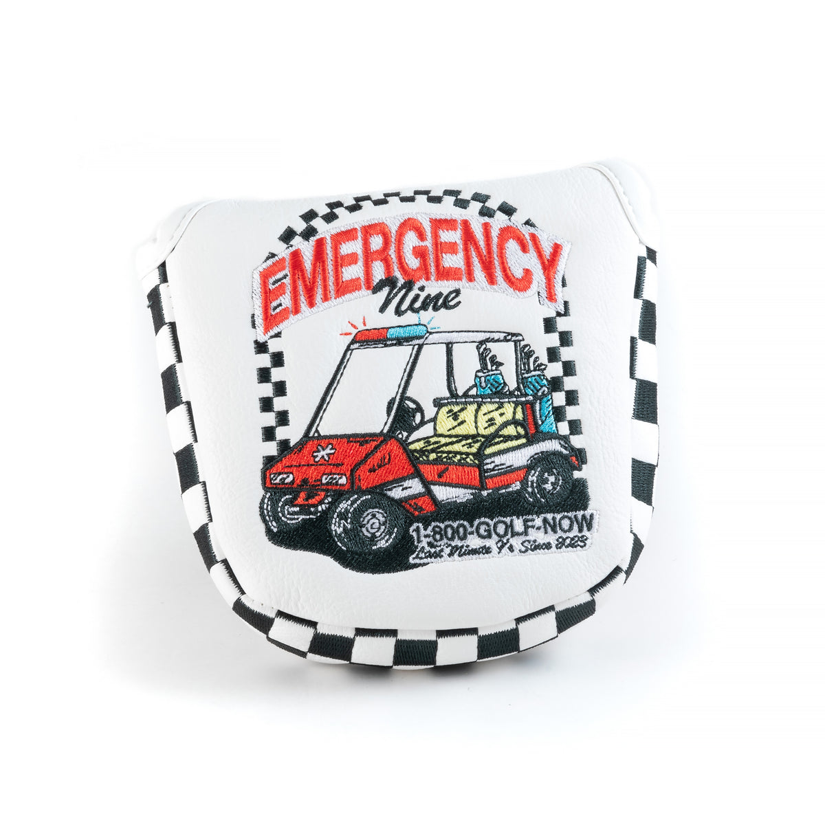 Emergency Nine Checkered Mallet Cover